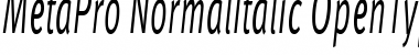 Download MetaPro-NormalItalic Font Download MetaPro-NormalItalic Font