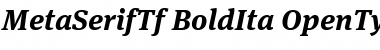 Download MetaSerifTf-BoldIta Font Download MetaSerifTf-BoldIta Font