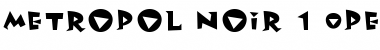 Download Metropol Font Download Metropol Font