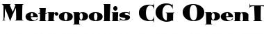 Download Metropolis CG Font Download Metropolis CG Font