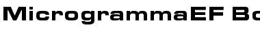 Download MicrogrammaEF Font Download MicrogrammaEF Font