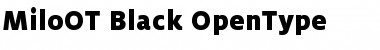 Download MiloOT-Black Font Download MiloOT-Black Font