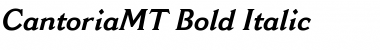 Download CantoriaMT Font Download CantoriaMT Font