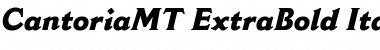 Download CantoriaMT-ExtraBold Font Download CantoriaMT-ExtraBold Font