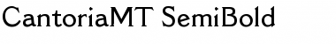 Download CantoriaMT-SemiBold Font Download CantoriaMT-SemiBold Font