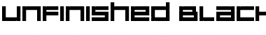 Download Unfinished Font Download Unfinished Font