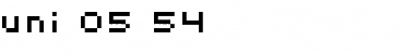 Download uni 05_54 Font Download uni 05_54 Font