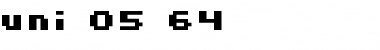Download uni 05_64 Font Download uni 05_64 Font