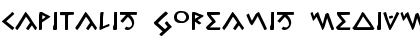 Download Capitalis Goreanis Font Download Capitalis Goreanis Font