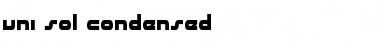 Download uni-sol condensed Font Download uni-sol condensed Font