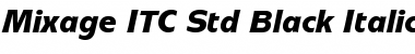 Download Mixage ITC Std Font Download Mixage ITC Std Font