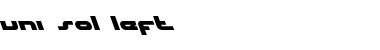 Download uni-sol left Font Download uni-sol left Font
