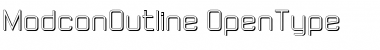 Download Modcon Outline Font Download Modcon Outline Font