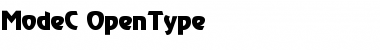 Download ModeC Font Download ModeC Font