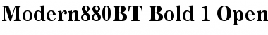 Download Modern 880 Font Download Modern 880 Font
