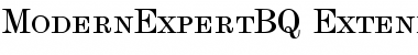 Download Modern Expert BQ Font Download Modern Expert BQ Font