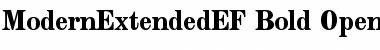 Download ModernExtendedEF Font Download ModernExtendedEF Font