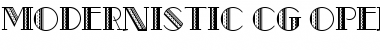Download Modernistic CG Font Download Modernistic CG Font