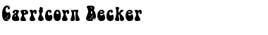 Download Capricorn Becker Font Download Capricorn Becker Font