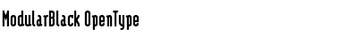 Download ModularBlack Font Download ModularBlack Font