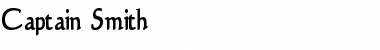 Download Captain Smith Font Download Captain Smith Font