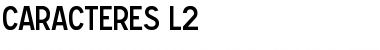 Download Caracteres L2 Font Download Caracteres L2 Font