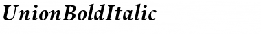 Download UnionBoldItalic Font Download UnionBoldItalic Font