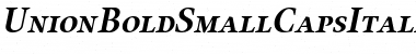 Download UnionBoldSmallCapsItalic Font Download UnionBoldSmallCapsItalic Font