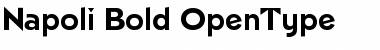 Download Napoli-Bold Font Download Napoli-Bold Font