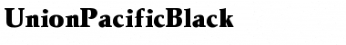 Download UnionPacificBlack Font Download UnionPacificBlack Font