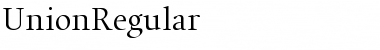 Download UnionRegular Font Download UnionRegular Font