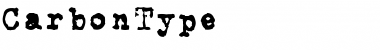 Download CarbonType Font Download CarbonType Font