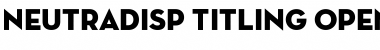 Download Neutra Display Titling Font Download Neutra Display Titling Font