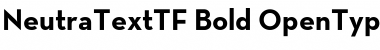 Download Neutra Text TF Font Download Neutra Text TF Font