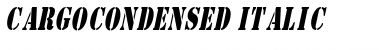 Download CargoCondensed Font Download CargoCondensed Font