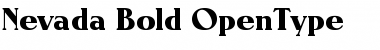Download Nevada-Bold Font Download Nevada-Bold Font