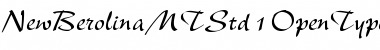 Download New Berolina MT Std Font Download New Berolina MT Std Font