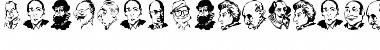 Download CaricaturesHeads Font Download CaricaturesHeads Font