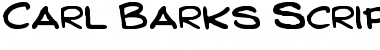 Download Carl Barks Script Font Download Carl Barks Script Font