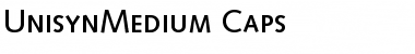 Download UnisynMedium Font Download UnisynMedium Font