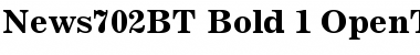 Download News 702 Font Download News 702 Font