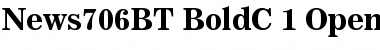 Download News 706 Font Download News 706 Font