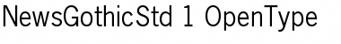 Download News Gothic Std Font Download News Gothic Std Font