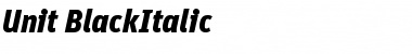 Download Unit-BlackItalic Font Download Unit-BlackItalic Font