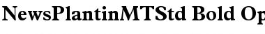 Download News Plantin MT Std Font Download News Plantin MT Std Font