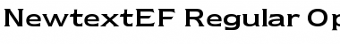 Download NewtextEF Font Download NewtextEF Font
