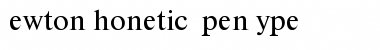 Download NewtonPhonetic Font Download NewtonPhonetic Font