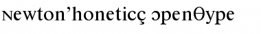 Download NewtonPhoneticC Font Download NewtonPhoneticC Font