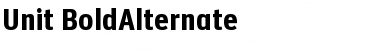 Download Unit-BoldAlternate Font Download Unit-BoldAlternate Font