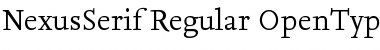 Download NexusSerif-Regular Font Download NexusSerif-Regular Font